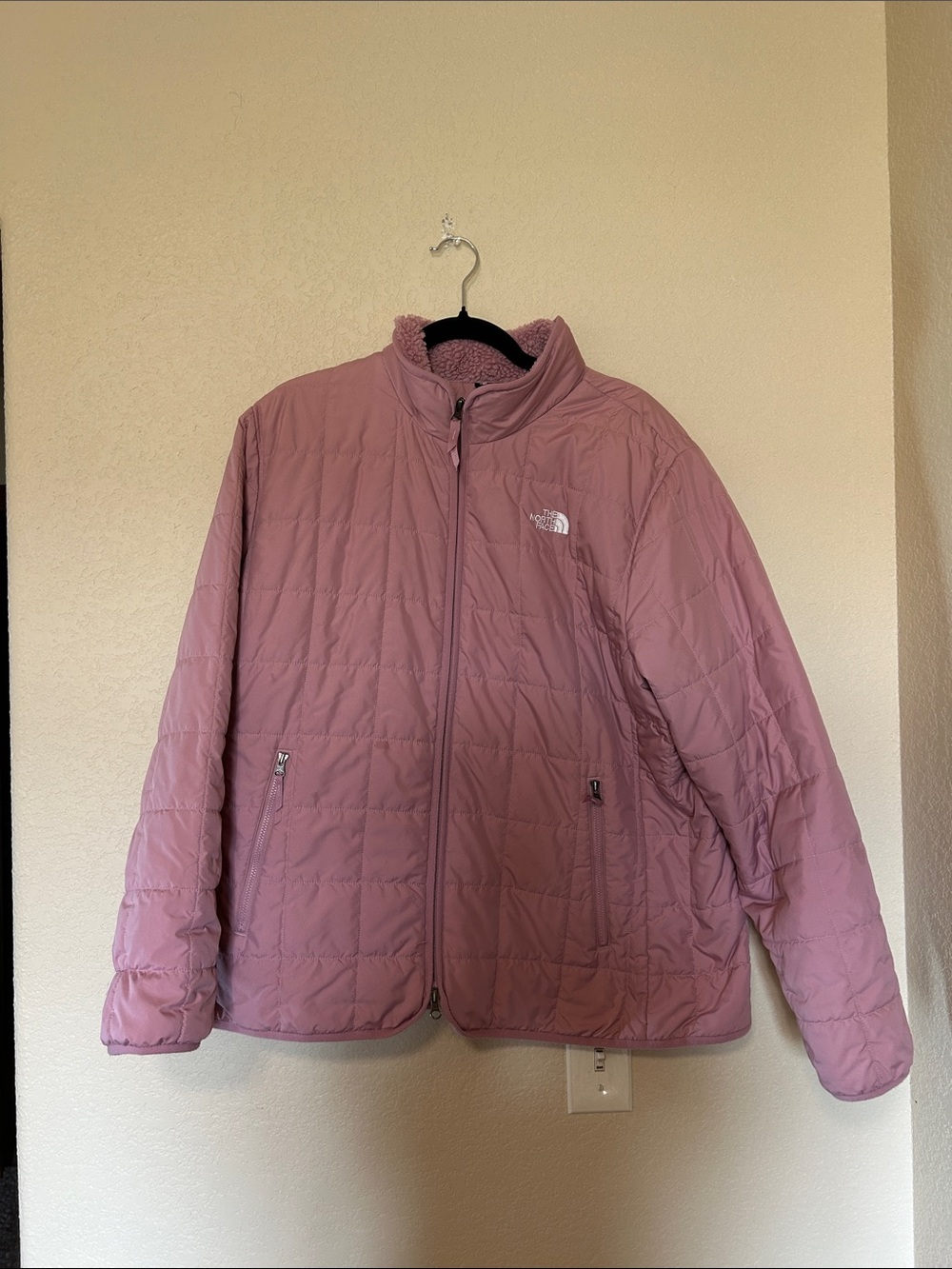 The North Face Women’s Junction Insulated Quilted Jacket 1X Mauve Pink